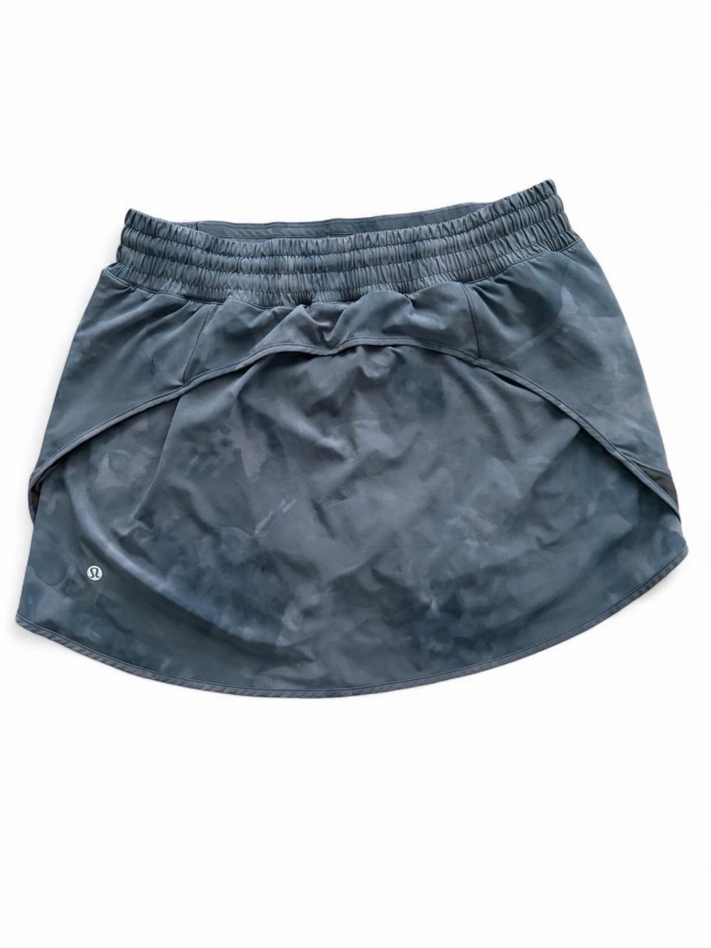 Rare Lululemon Hotty Hot High-Rise Skirt *Long — Diamond Dye Pitch Grey Size 10